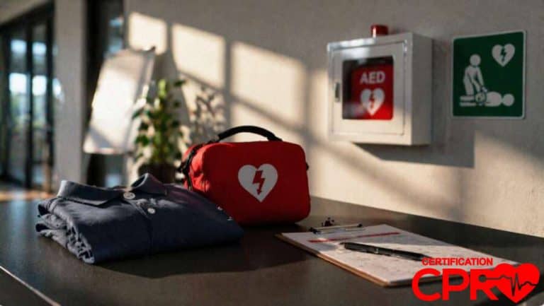 AED and CPR training equipment in Tallahassee.