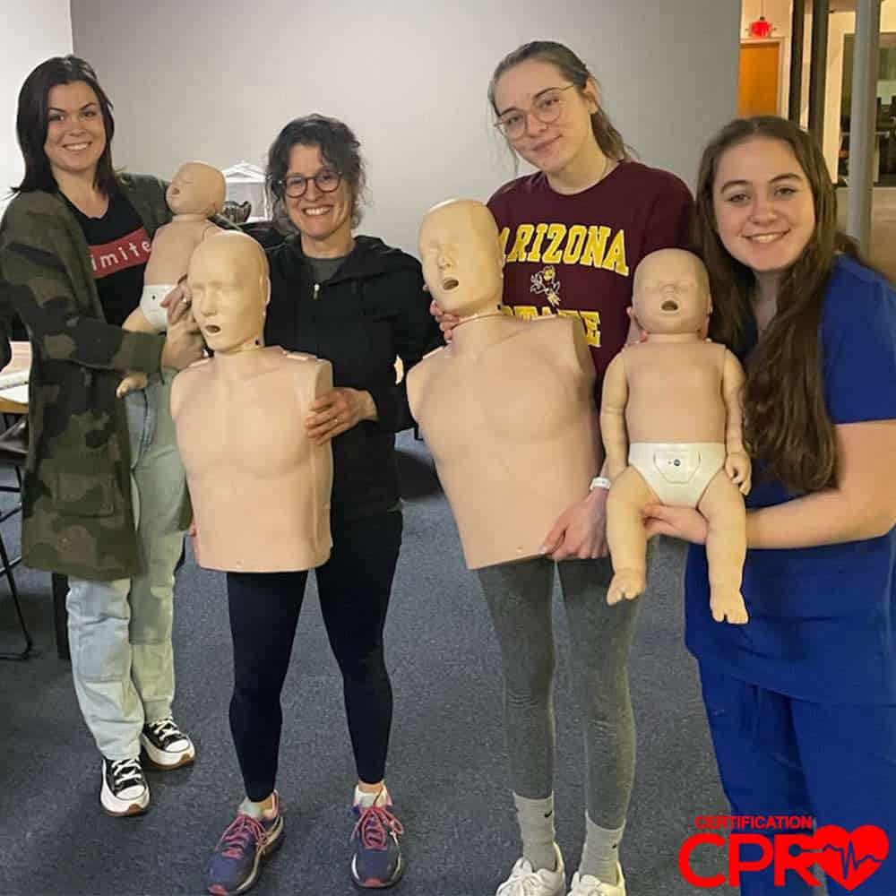 CPR certification training with mannequins in Tallahassee, Florida. Learn life-saving skills in a hands-.