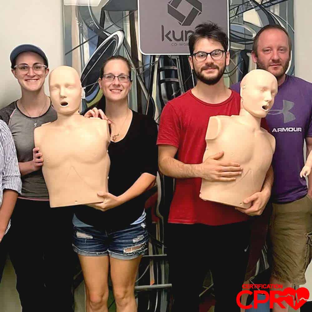 CPR certification training with mannequins in Tallahassee. Learn life-saving skills from certified instr.
